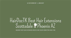 Desktop Screenshot of hairdoctk.com